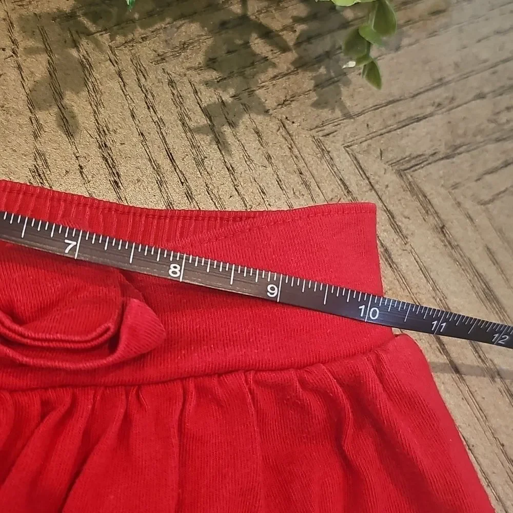 Red Skirt With Shorts Size 5 Gymboree